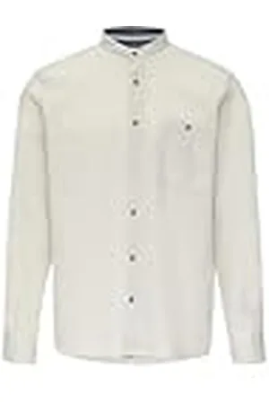 QS by s.Oliver Shirt met lange mouwen en opstaande, , L