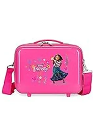 Disney Encanto Toilettas, aanpasbaar, met schoudertas, roze, 29 x 21 x 15 cm, stijf, ABS 9,14 l