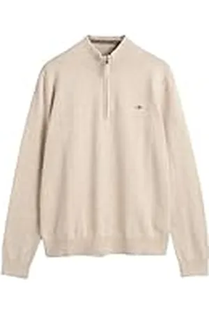 GANT Unisex Kids Shield Cotton Half Zip Pullover, , 170