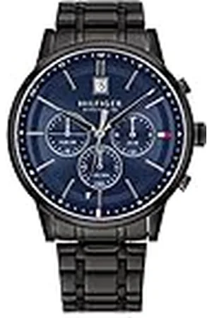 Tommy Hilfiger Heren analoog quartz horloge met roestvrijstalen band 1791633