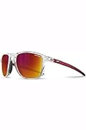 Julbo Compass Zonnebril, Shiny/Red Crystal, L, uniseks, volwassenen, Shiny/Red Crystal, L