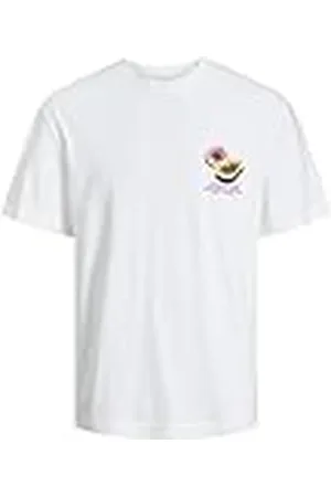 JACK & JONES Jortampa Back Tee Ss Crew Neck Mni T-shirt voor jongens, , 122 cm