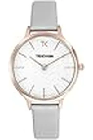 Trendy Kiss Dameshorloge met leren armband TRG10154-01