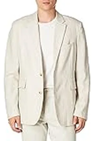 Cubavera Delave Linnen Y/D geruite jas voor heren, Delave linnen Y/D geruite jas, , L
