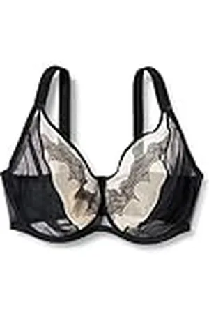 Gorteks Heidi-B2 Zachte beha voor dames, met beugel, zonder vulling, borduurbeha - 80B, , , 80B