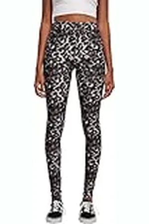 Urban classics Dames Yoga broek Dames zachte Aop legging, , XS