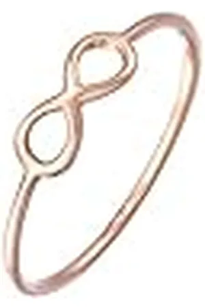 Elli Premium damesring met oneindigheidssymbool, symbool in 750 , 58 EU, , Geen edelsteen