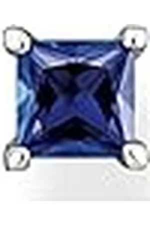 Thomas Sabo Damen Single-Ohrstecker in der Farbe Silber aus 925 Sterlingsilber und Zirkonia, Größe: 5,5x5,5mm, H2233-699-32