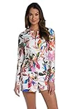 La Blanca Dames Rashguard lange mouwen T-shirt Rash Guard, , L dames, , L