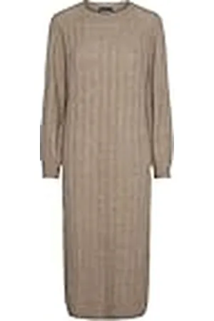 Pieces® Dames Pcmaggy Ls Knit Dress Noos Bc gebreide jurk, , XS