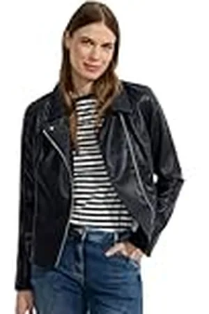 CECIL Dames TOS Pu Biker Jacket, , XS