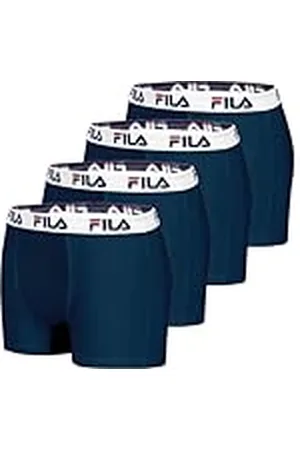 Fila Boxershorts voor heren, katoen, ademend, stretch (4 stuks), maat M, , M