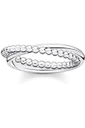 Thomas Sabo Ring dubbele bollen zilver 925 sterling zilver TR2321-001-21-56