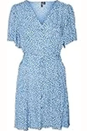 VERO MODA VMALBA SS WVN GA NOOS Short Dress, , XXL