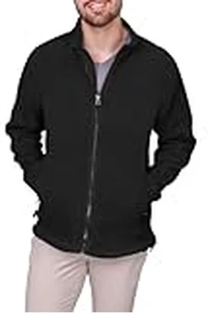 HRM Heren Fleece Jas met Rits, , Maat XL I Mannen Premium Fleecejack Gemaakt van Micro Polar Fleece I Functionele Jas voor Mannen I Werkkleding I Hoogwaardige & Duurzame Herenkleding