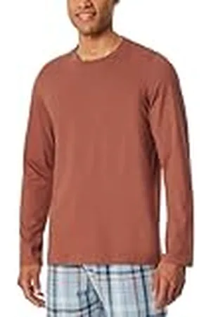 Schiesser Heren slaapshirt lange mouwen ronde hals mix Relax pyjama top, , 52, , 52 NL