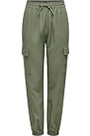 ONLY Onlcaro Mw Lin Pull-up Cargo PNT Noos Cargobroek voor dames, , 32 NL/S/L