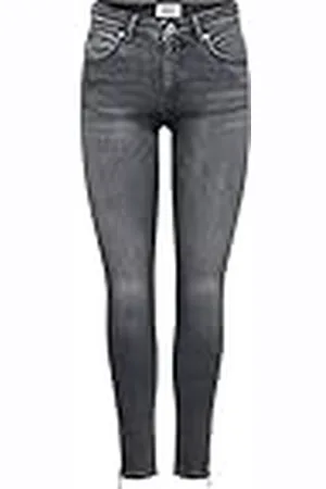 ONLY Onkennend skinny jeans voor dames, middelhoge taille, skinny fit jeans, , 26