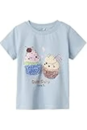 NAME IT Meisjes Nmfbethany Nreg Ss Top Box, , 80