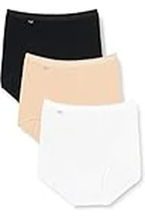 Sloggi Damesslippers (verpakking van 3 stuks), Wit - Dark Combination, 42