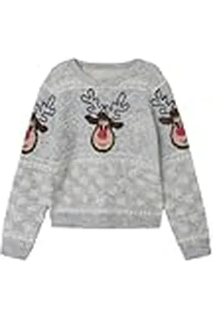 NAME IT Nkfrihygge Ls Knit gebreide trui voor meisjes, , 146-152