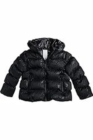 Replay Meisjes SG8207 gewatteerde jas, 098 zwart, 4A