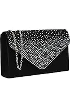 Swankyswans CLUTCH-41074-BLK, Koppeling Vrouwen Eén maat
