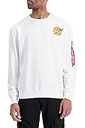 Alpha Industries NASA Davinci Sweatshirt voor heren White