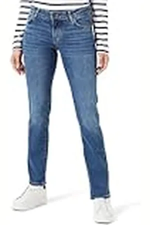 Marc O’ Polo Marc OPolo Jeansbroek voor dames, met stretch-aandeel, rechte pasvorm, 075, 33W / 28L