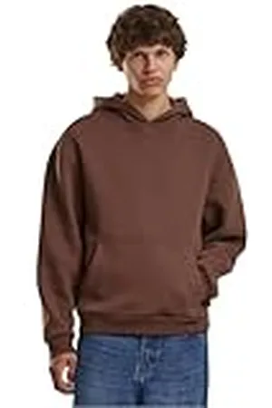 Build Your Brand Fluffy Hoody, casual hoodie voor heren, loose fit, maten S-5XL, , 3XL