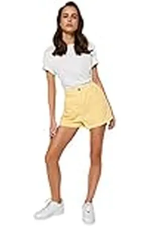Trendyol Vrouwen hoge taille skinny fit shorts, ,36, , 62