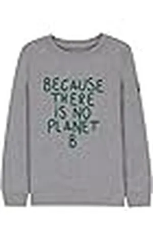 ECOALF Sienalf Sweatshirt voor kinderen, van katoen, gerecyclede stof, katoenen sweatshirt voor kinderen, lange mouwen, basic sweatshirt, , 12 jaar