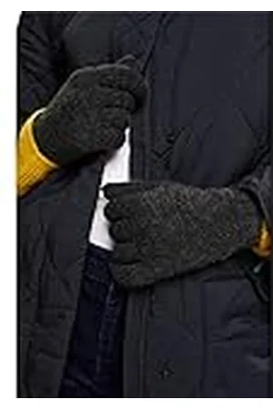ESPRIT Edc by Accessoires 992CA1R301 Handschoen voor dames, voor speciale gelegenheden, 010/ANTHRACITE, 1 maat