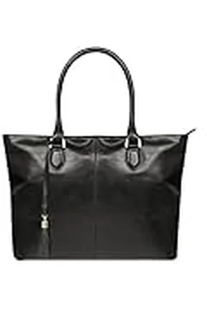 dbramante1928 Sophie Amalienborg laptoptas 15 inch voor dames - draagtas met twee handgrepen - gemaakt van zacht, glad volnerfleer, , 38 centimeters, Schoudertas
