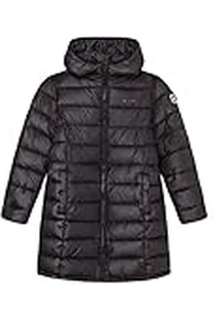 Pepe Jeans Gangpad jas voor meisjes, Zwart, 8 Jaren