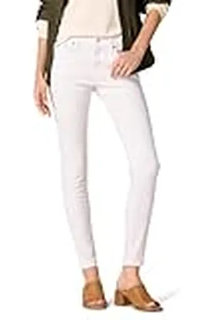 Amazon Dames Skinny Jean, Wit-24 UK Regular