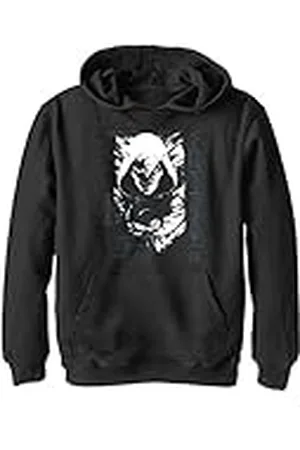 Marvel Moon Knight Grunge Unisex kinderen jongens hoodie , SCHWARZ, XL