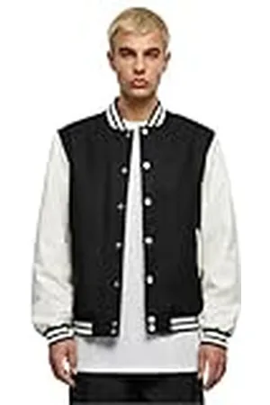 Build Your Brand Oldschool College Jacket Herenjas, , 5XL