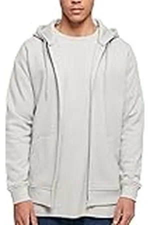 Build Your Brand Sweatshirt met capuchon heren, Lightasphalt, L/Tall