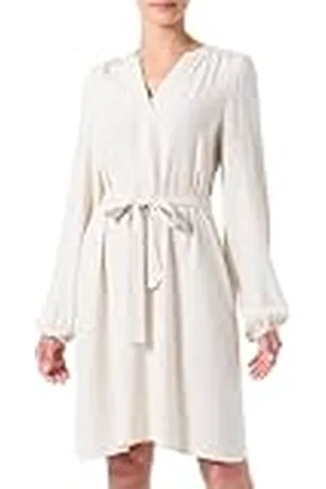 SELECTED Dames Slfviva Ls korte V-hals jurk Noos blousejurk, , 34