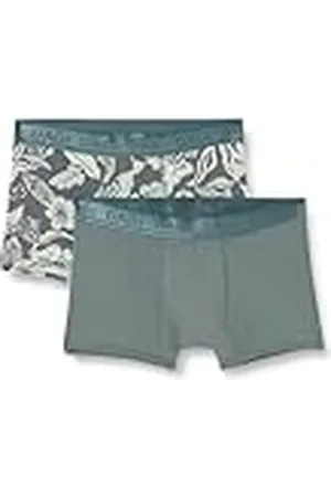 Dagi Grey Knitted Slim Fit Regular Waist Micro Modal Short Leg Boxer, , S, , S