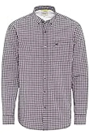 Camel Active Heren Vichy-geruit Hemnd Overhemd, , S