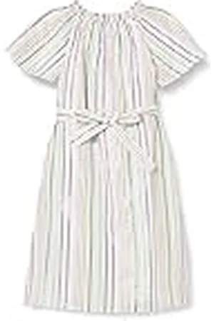 Mimo Meisjesjurk met korte mouwen, casual jurk, , 128 cm