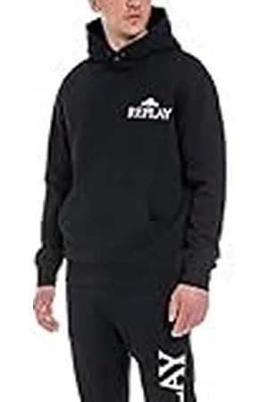 Replay Heren hoodie met capuchon, , S