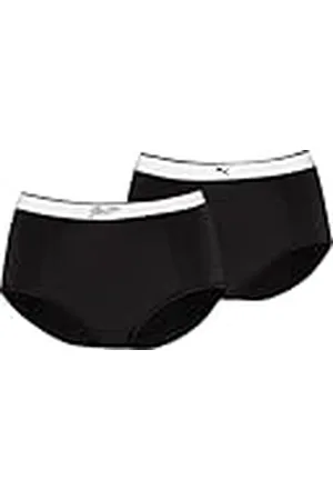 PUMA Dames hoge taille hipster, , M (2-pack), , M