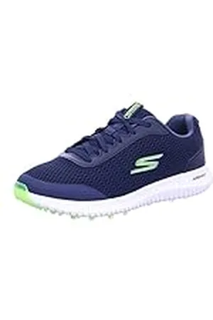Skechers Heren Go Golf Max 2 Fairway 3 Sneakers, US, Marine Textiel Lime Trim, 41 EU