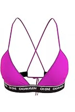 Calvin Klein Triangle-rp bikinitop voor dames, , S