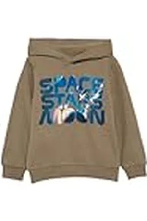 QS by s.Oliver Junior Jongens Hoodie met fotoprint, , 104-110 Grote maten