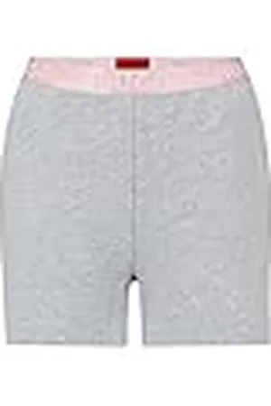 HUGO BOSS Dames Sporty Logo Loungewear_Short, , XS, , XS