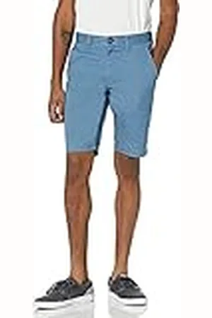 Volcom Heren Kerosine 21" Hybrid Chino Shorts, Sun Faded Indigo, 34, , 44